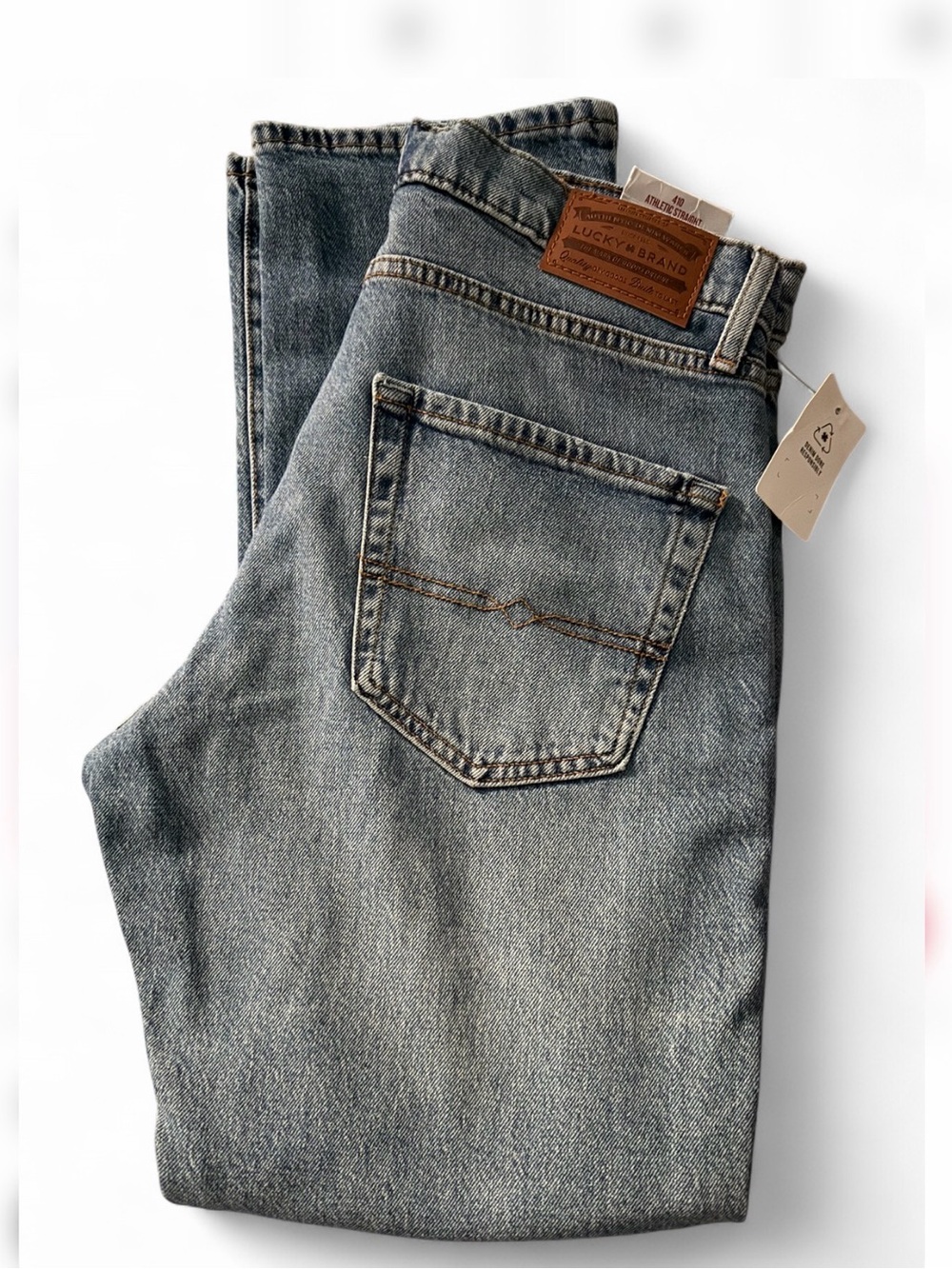 Lucky Brand Men's 410 Athletic Straight Jeans